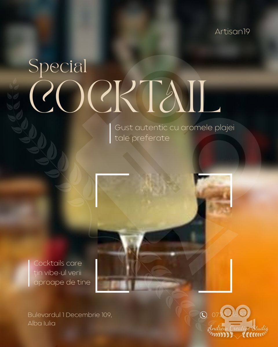 Postare cocktail Artisan 19
